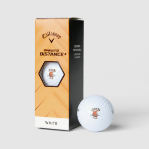 Betrunkene Santa Callaway Warbird Golfbälle 3 Stk.