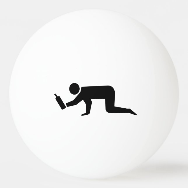Betrunkene Tischtennisball (Vorderseite)