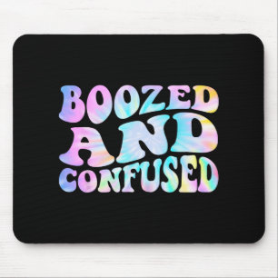 Betrunkene und verwirrte Junggesellinnenabschied W Mousepad