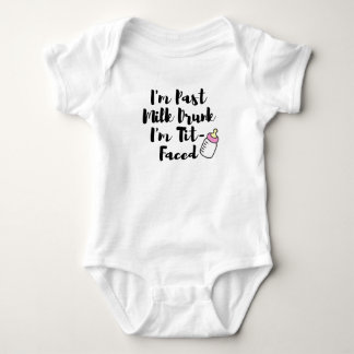 Betrunkene Vergangenheit Baby Strampler