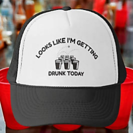 Betrunkene Vibes Loading | Beer Pong Life Design Truckerkappe