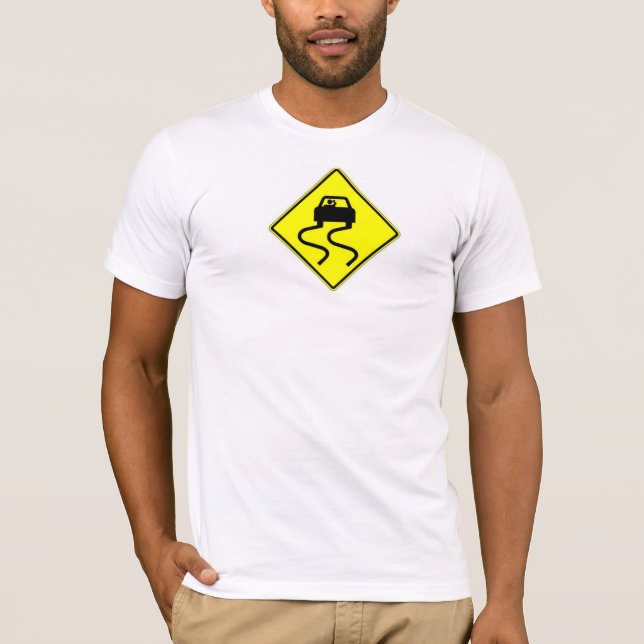 Betrunkener Fahrer T-Shirt (Vorderseite)