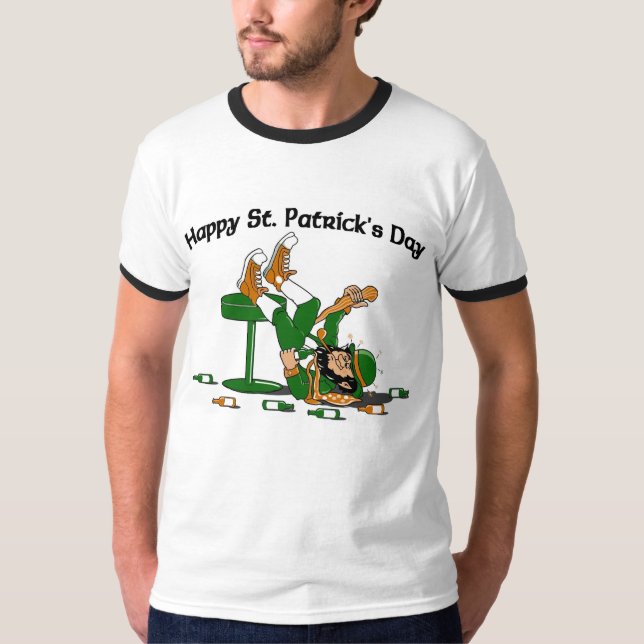 Betrunkener Kobold-T - Shirt (Vorderseite)