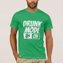 Betrunkener Modus für den irischen Spaß St Patrick T-Shirt