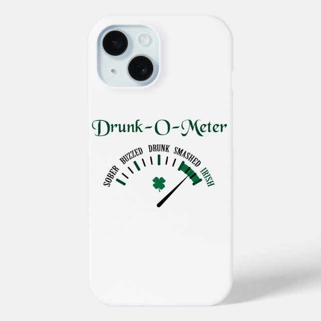 Betrunkener Zähler Case-Mate iPhone Hülle (Rückseite)