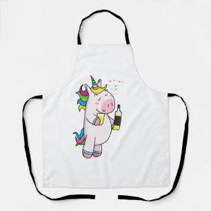 Betrunkenes Einhorn Schürze