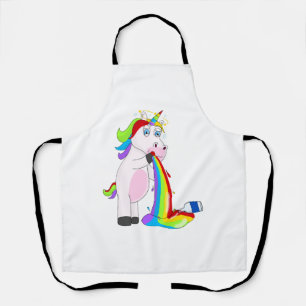 Betrunkenes Einhorn Schürze