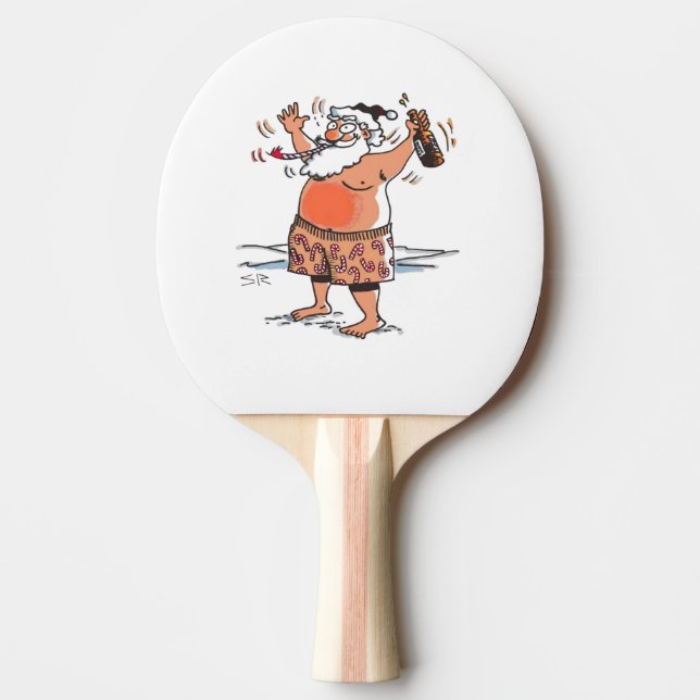Betrunkenes Tischtennispaddel Tischtennis Schläger (Vorderseite)