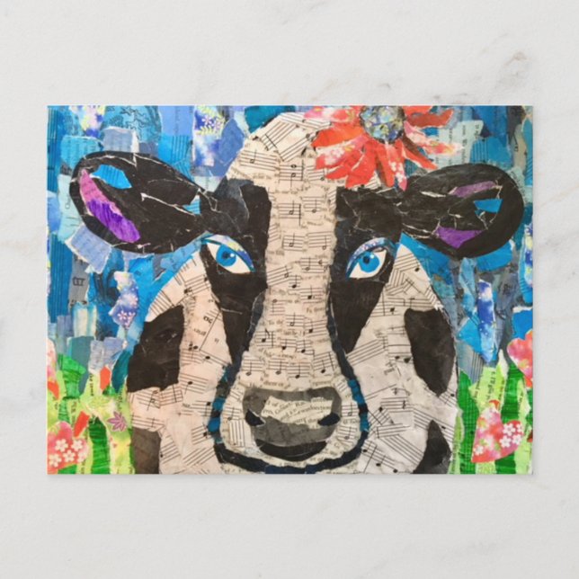 Betsy Blue Eyes Postkarte (Vorderseite)