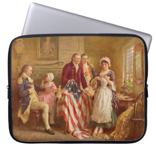 Betsy Ross, 1777 (American History) (USA Patriot) Laptopschutzhülle