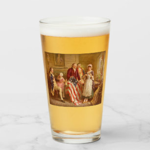 Betsy Ross, 1777 (Amerikanische Geschichte) (USA P Glas