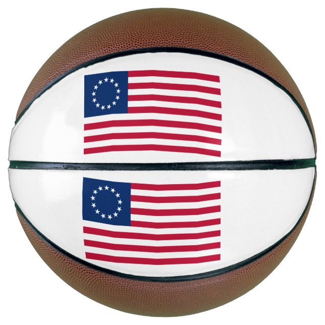 Betsy Ross American Flag Basketball (Vorderseite)