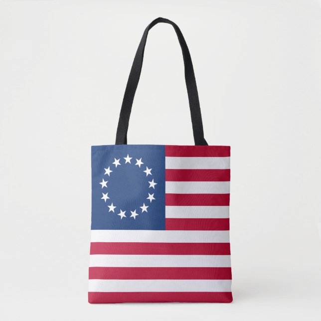 Betsy Ross American Flag Tasche (Vorderseite)