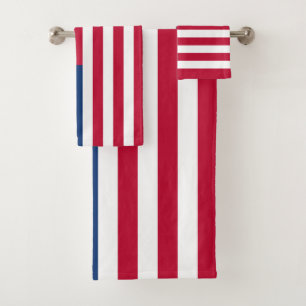 Betsy Ross Amerikanische Flagge Badhandtuch Set
