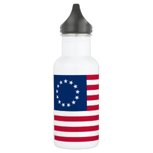Betsy Ross Amerikanische Flagge Edelstahlflasche