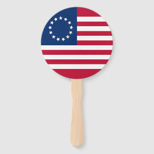 Betsy Ross Amerikanische Flagge Fächer