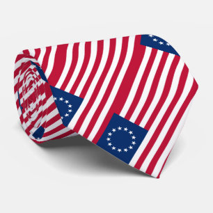 Betsy Ross Amerikanische Flagge Krawatte