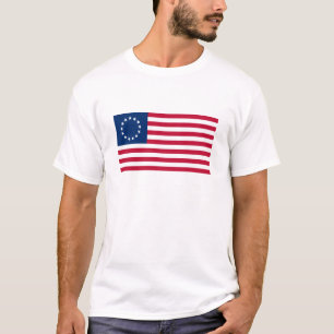 Betsy Ross Amerikanische Flagge T-Shirt