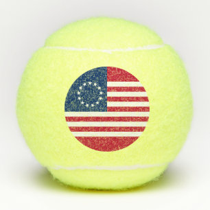 Betsy Ross Amerikanische Flagge Tennisbälle