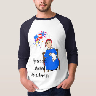 Betsy Ross besonders angefertigt T-Shirt