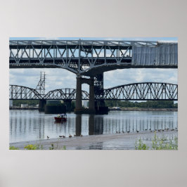 Betsy Ross Bridge Philadelphia Poster