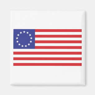 Betsy-Ross-Flag.-1776 Magnet
