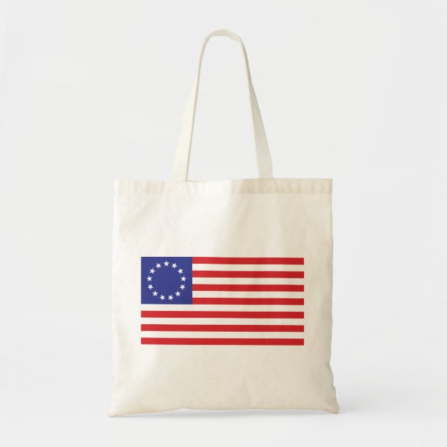 Betsy-Ross-Flag.-1776 Tragetasche (Vorne)