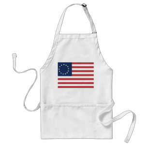 Betsy Ross Flag Design-Schürze Schürze
