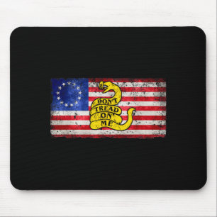 Betsy Ross Flag Nicht Tritt Patriotin Auf Mir Für Mousepad
