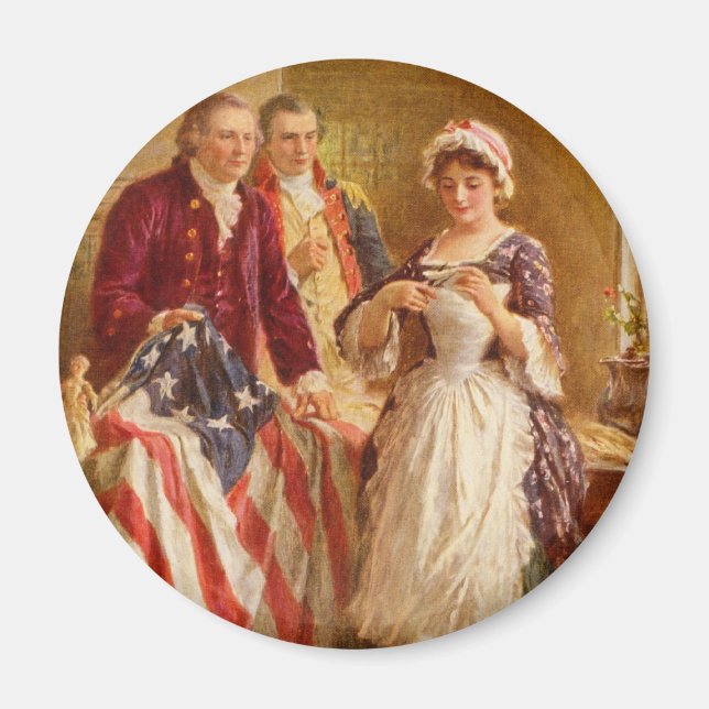 Betsy Ross Magnet (Devant)