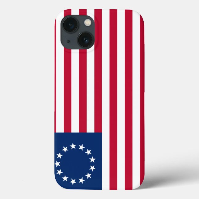 Betsy Ross Old Glory American USA Flag Case-Mate iPhone Hülle (Rückseite)
