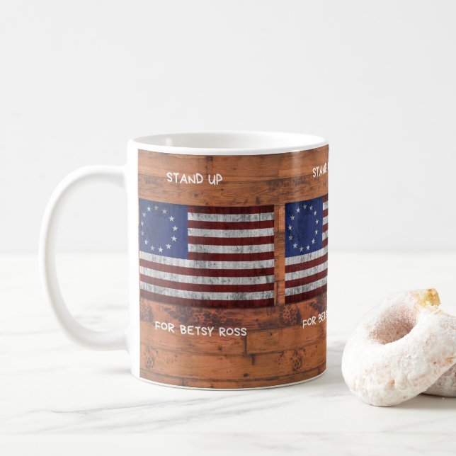 Betsy-Ross-Sammlung Kaffeetasse (Mit Donut)