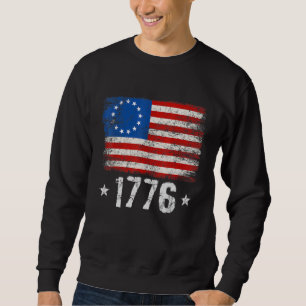 Betsy Ross Shirt 4. Juli American Flag 1776 Re