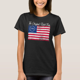 Betsy Ross Shirt 4. Juli Amerikanische Flagge 1776