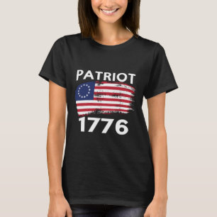 Betsy- Rossamerikanische Flagge patriotische T-Shirt