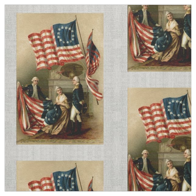 Betsy- Rossflagge Stoff (Muster)