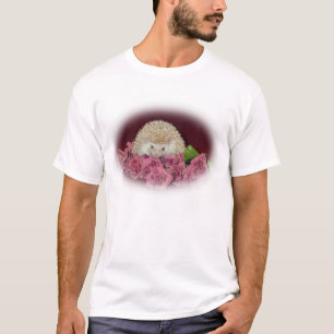 Bett des Rosen-Igels T-Shirt