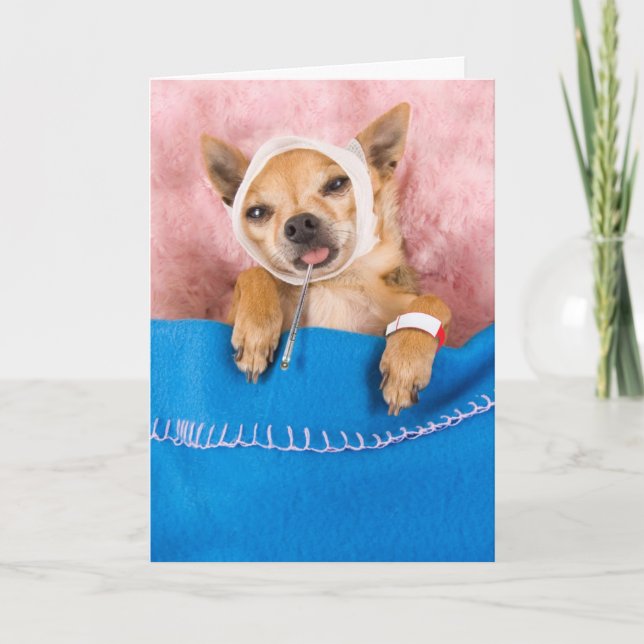 Bett Karte (Vorderseite)