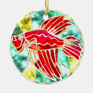Betta Bliss Keramikornament