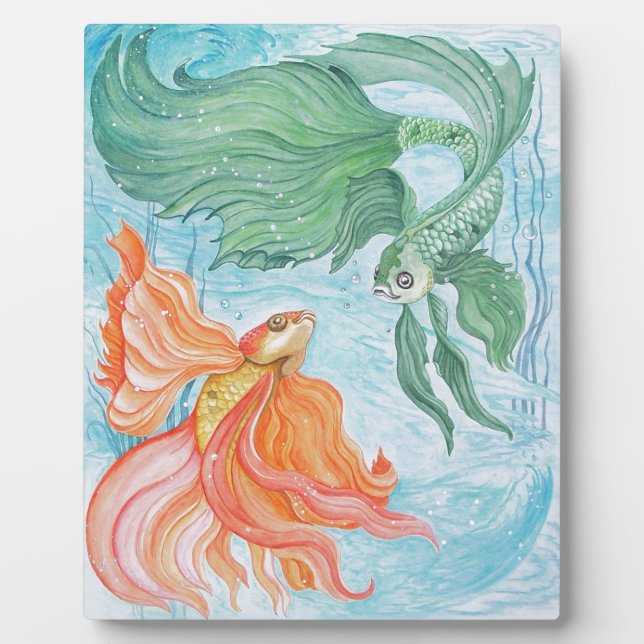 Betta Dance Fotoplatte (Vorderseite)