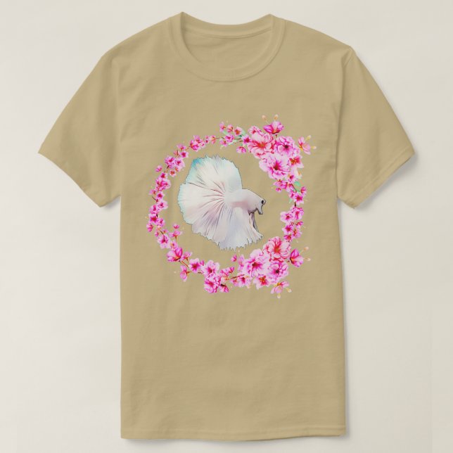 Betta Fisch 10 T-Shirt (Design vorne)