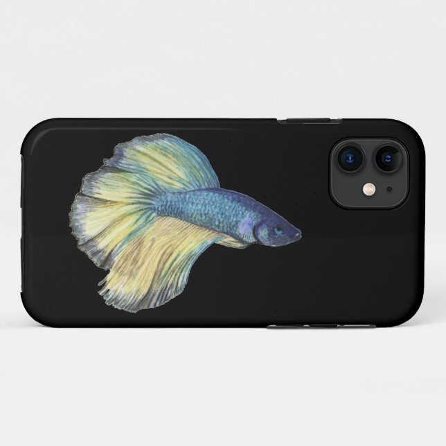 Betta-Fisch Case-Mate iPhone-Hülle iPhone Hülle (Rückseite (Horizontal))