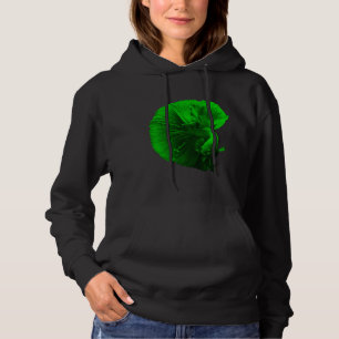 Betta Fisch Halbmond Betta Kämpfen Aquari Hoodie