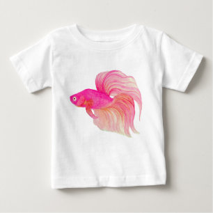 Betta Fish Baby T-shirt