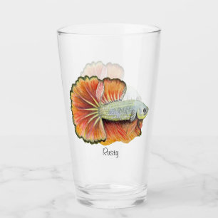 Betta Fish Glass Glas