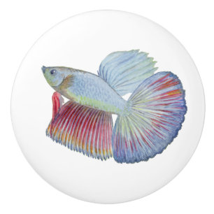 Betta Fish Keramik Knob Keramikknauf