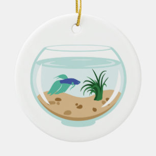 Betta Fish Keramik Ornament