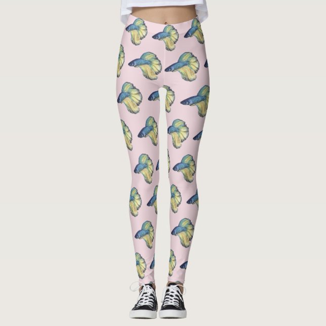 Betta Fish Leggings (Vorderseite)