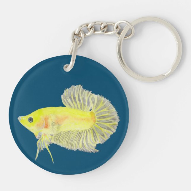 Betta Fish Porte - clé (Dos)