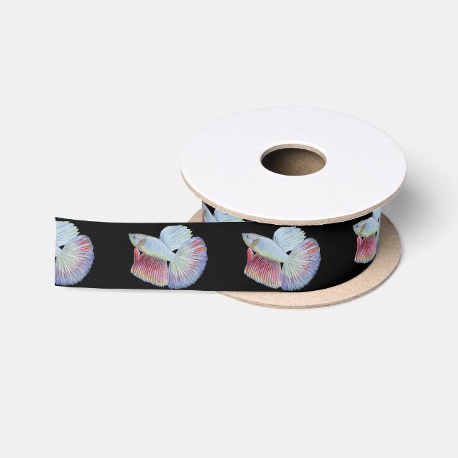 Betta Fish Satinband (Spule)